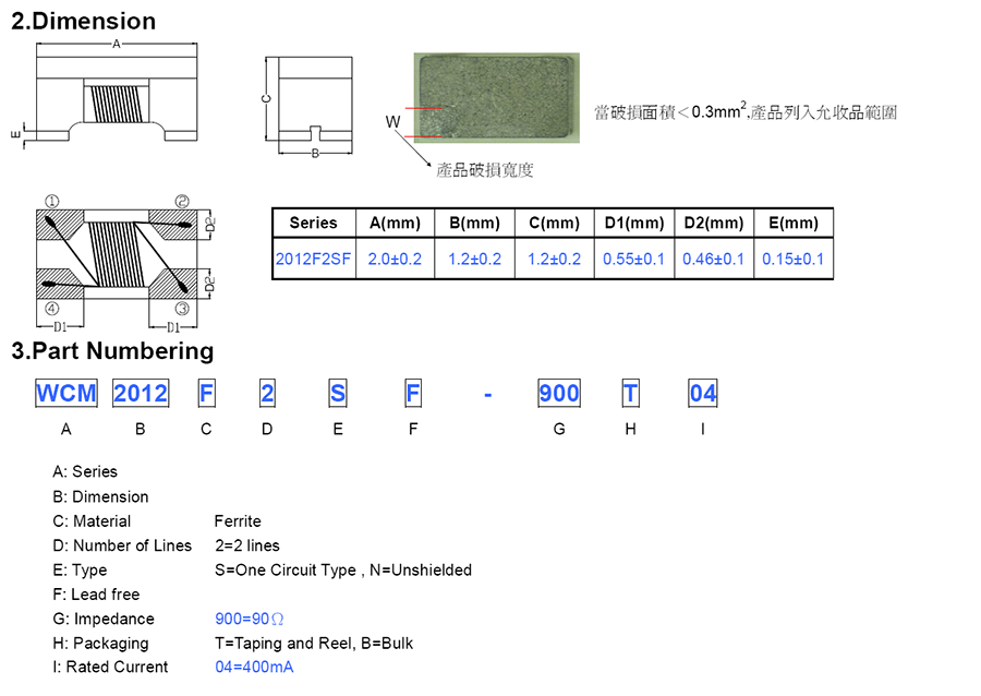 WCM共模電感 WCM共模電感